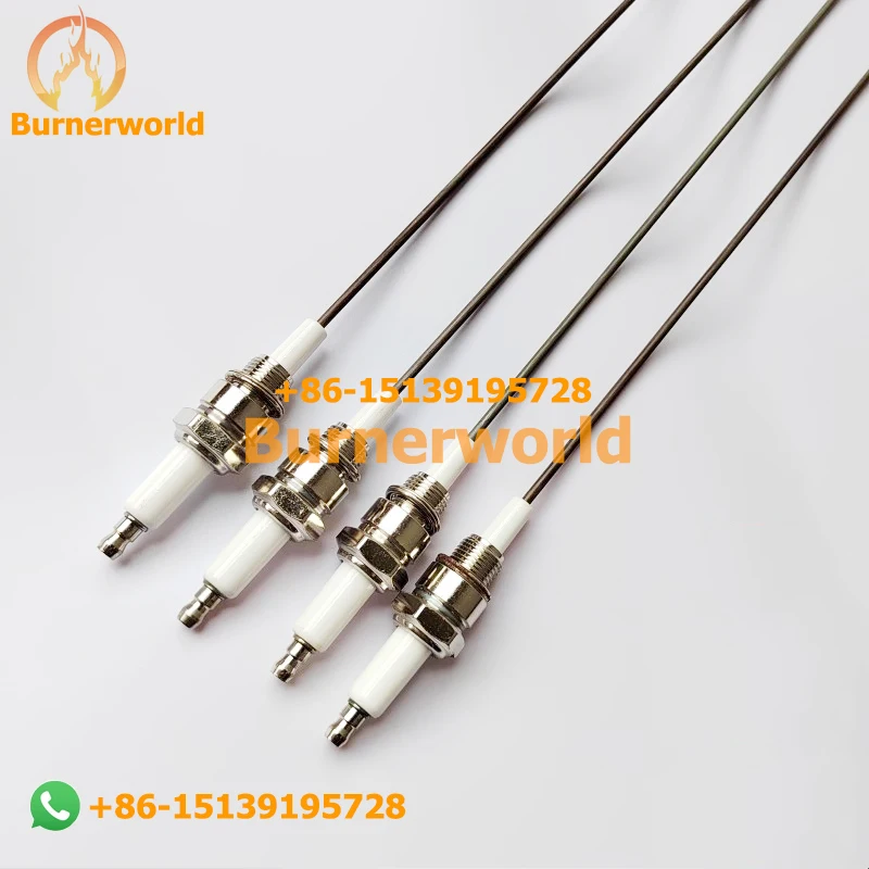 Krom Kiln furnace ignation electrode Industrial Kiln Spark Plug Plum Head ignition needle Two-stage Ion Probe wabbler spark plug