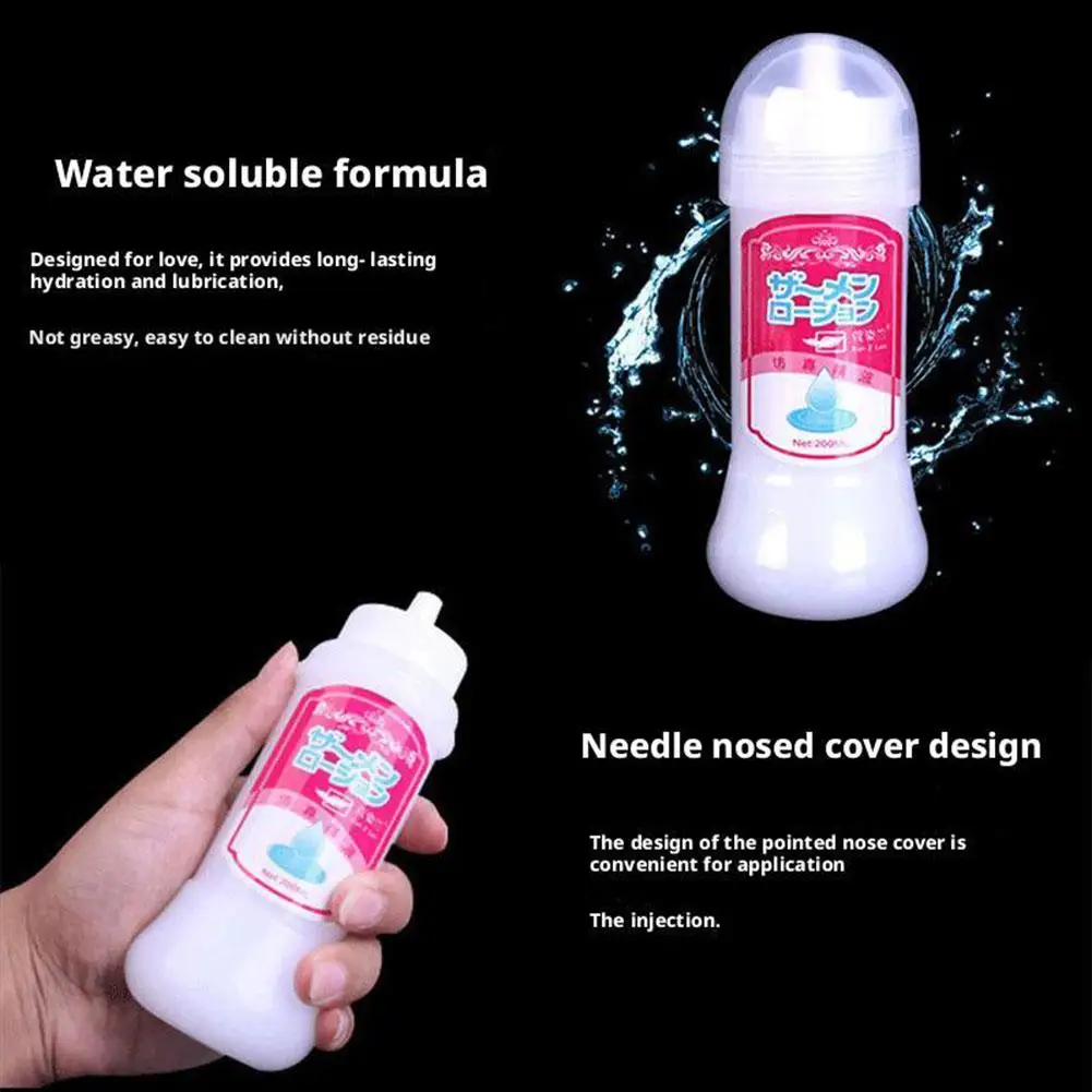 اليابانية محاكاة الحيوانات المنوية حقيقية قوية رائجة البيع منتجات جنسية المهبل التشحيم الحرير اللمس الشرج زيوت التشحيم الجنس النفط الشرج هلام