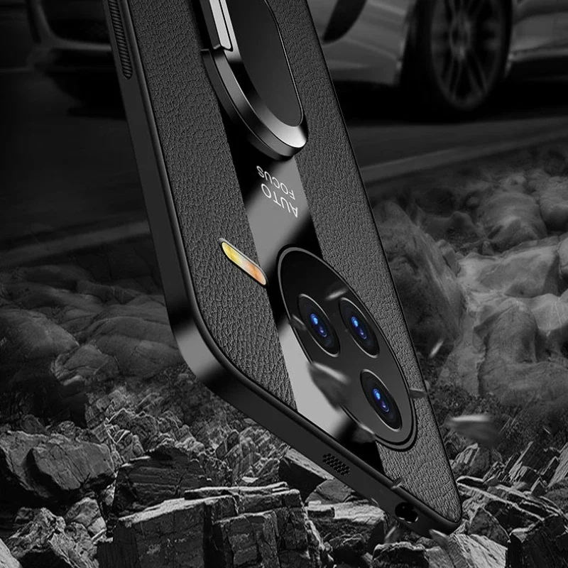 غطاء حماية بحلقة مغناطيسية لهاتف Xiaomi Redmi K80 Pro لكاميرا POCO F7 Pro Ultra حافظة هاتف شاملة مضادة للسقوط