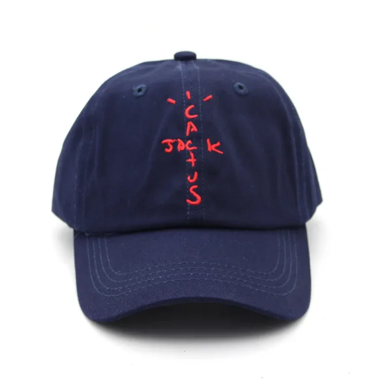 Cactus Jack Dad Hat new trending 100% Cotton Embroidery Baseball Cap Snapback Unisex Summer Outdoor Leisure Caps