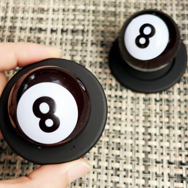 

Magic 8 Ball For Magnetic Phone Grip Stand Foldable Universal Phone Holder Billiards Design Removable Phone Accessories