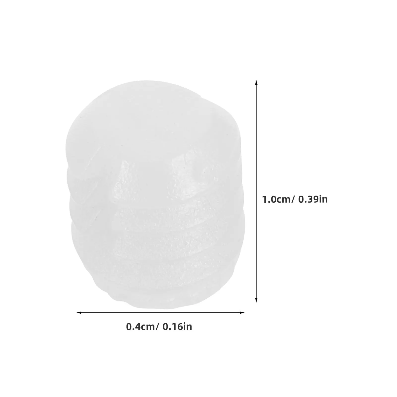 100Pcs Cabinet Hinge Screw Reinforcement Insert 4x10mm Plastic Expansion Plugs for Wardrobe Doors Drawer Dowel Inserts