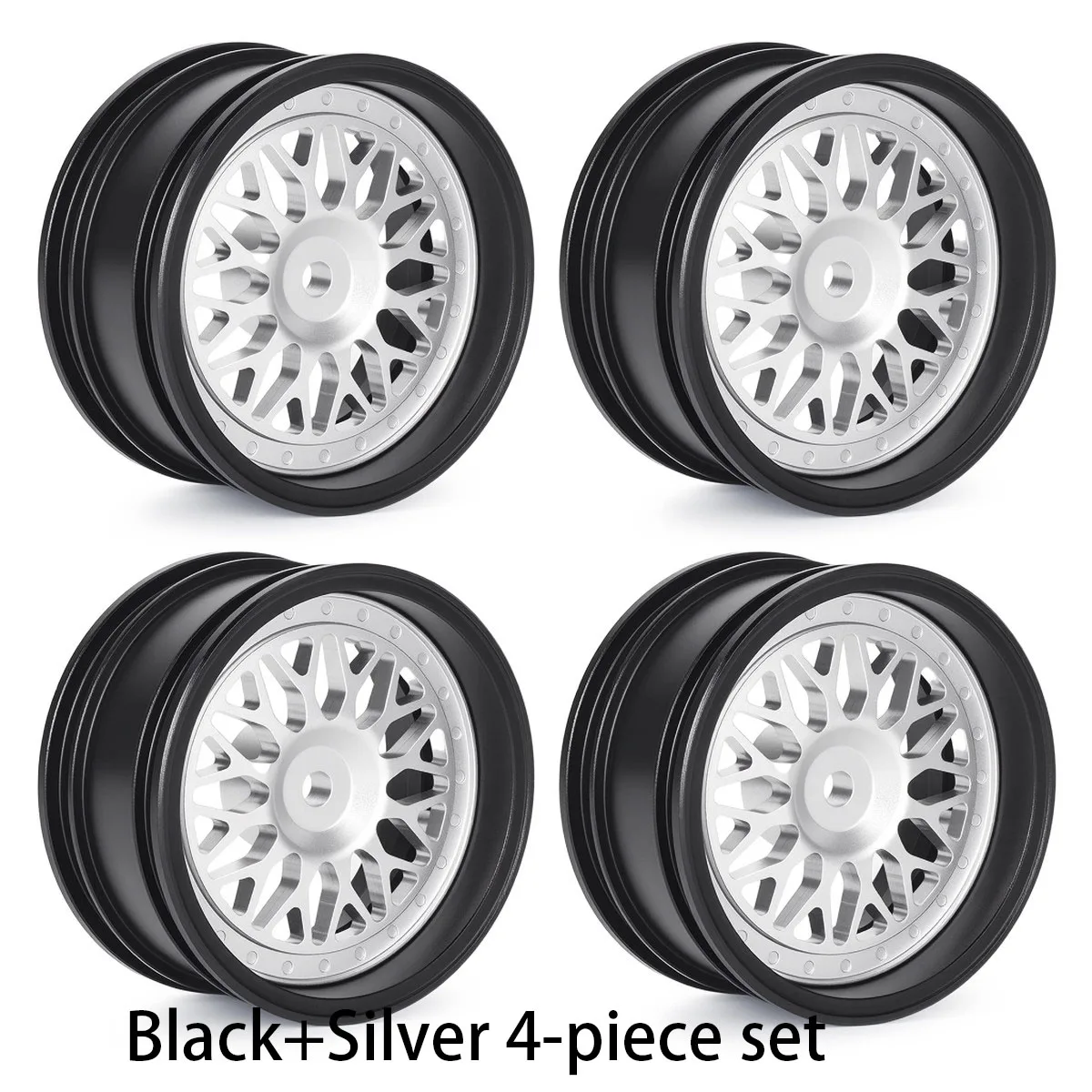 New 1/10 Flat Run Sakura D5 Tamiya TT01 XV01 YOKOMO HPI Aluminum Alloy Wheel R409 Accessories