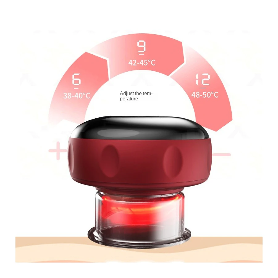 Электрический инструмент для выскабливания меридианов, дыхания, подогрева банки, домашний Универсальный массажер-кисть для всего тела