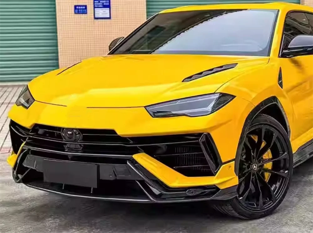 New Condition for Lamborghini Urus Body Kit Real Carbon Fiber P-Style Front and Rear Bumper with Included Clips