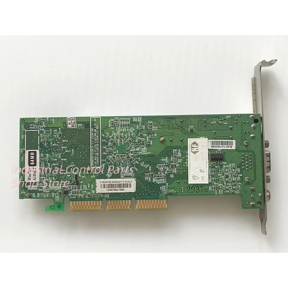 A180B T/MX4000 64M agp graphics card