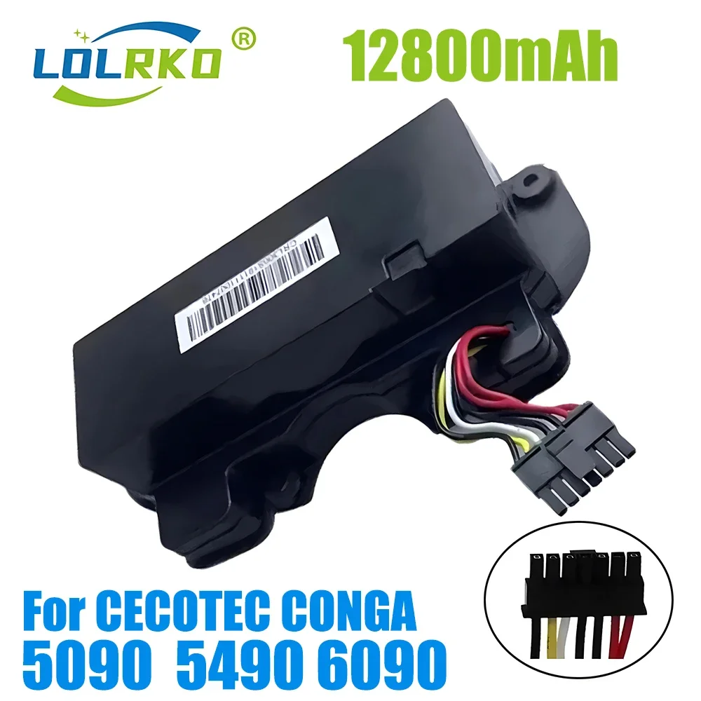 

100% новый 14,8 V 12800mAh CECOTEC CONGA 5090 6090 робот для мытья аккумуляторная батарея Netease интеллектуальное производство NIT модель