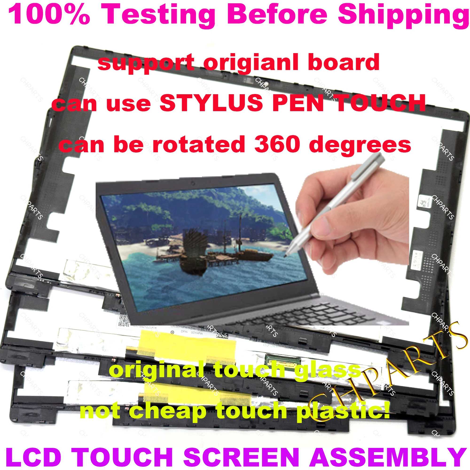 

Для hp Pavilion X360 14-EK Series 14-ek0013dx 14 "ЖК-дисплей с сенсорным экраном в сборе, дисплей для ноутбука, 30 контактов, 60 Гц, FHD 1920X1080 N09468-001