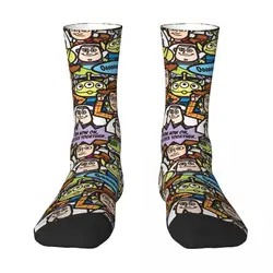 New Men's Socks Novelty Toy Story Cute Toys Sock Sport Women Socks Spring Summer Autumn Winter