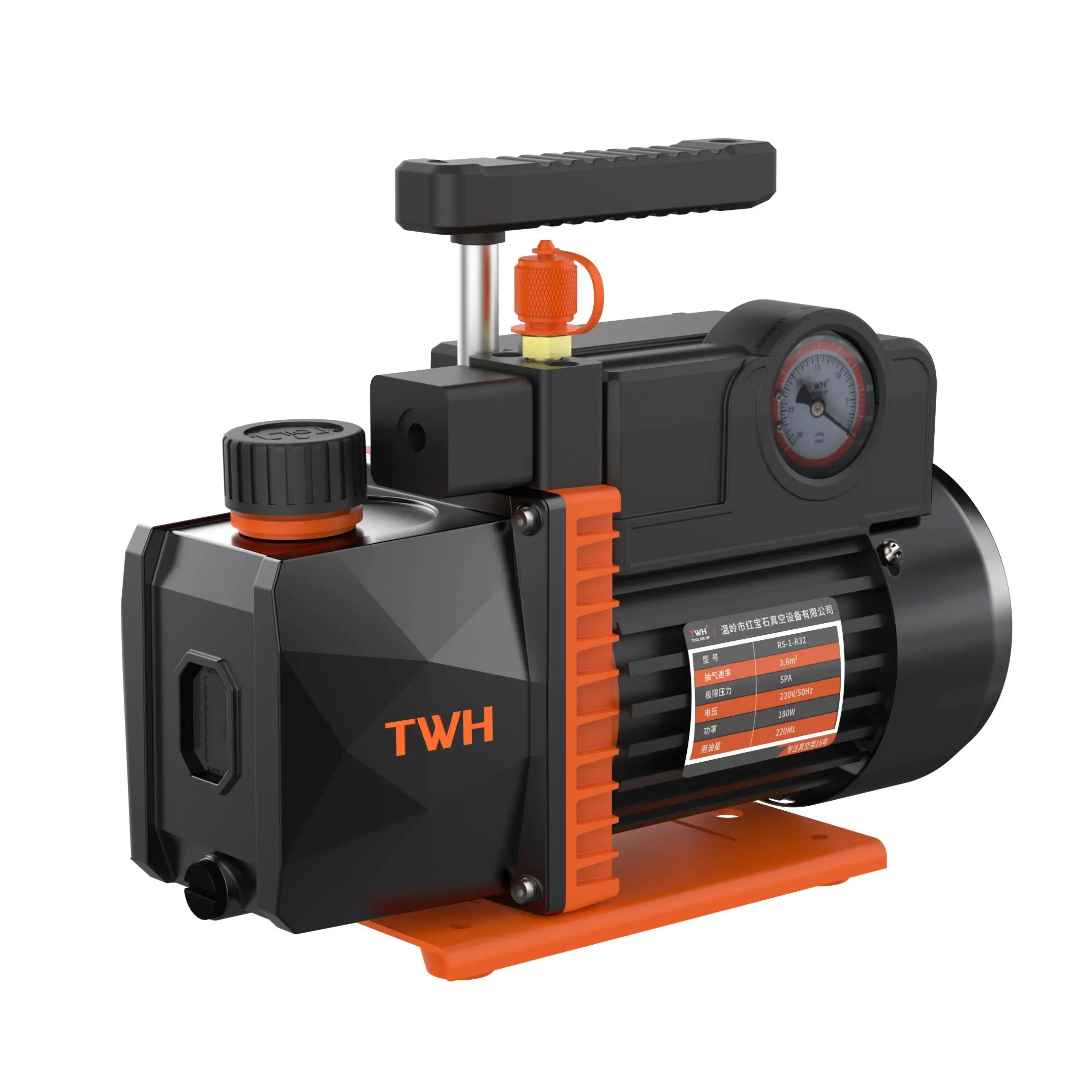 New 9CFM RS-4-SV R410A 8CFM 1 Stage Rotary Vane Oil Vacuum Pump With Excellent Refrigeration Pumps Product Type