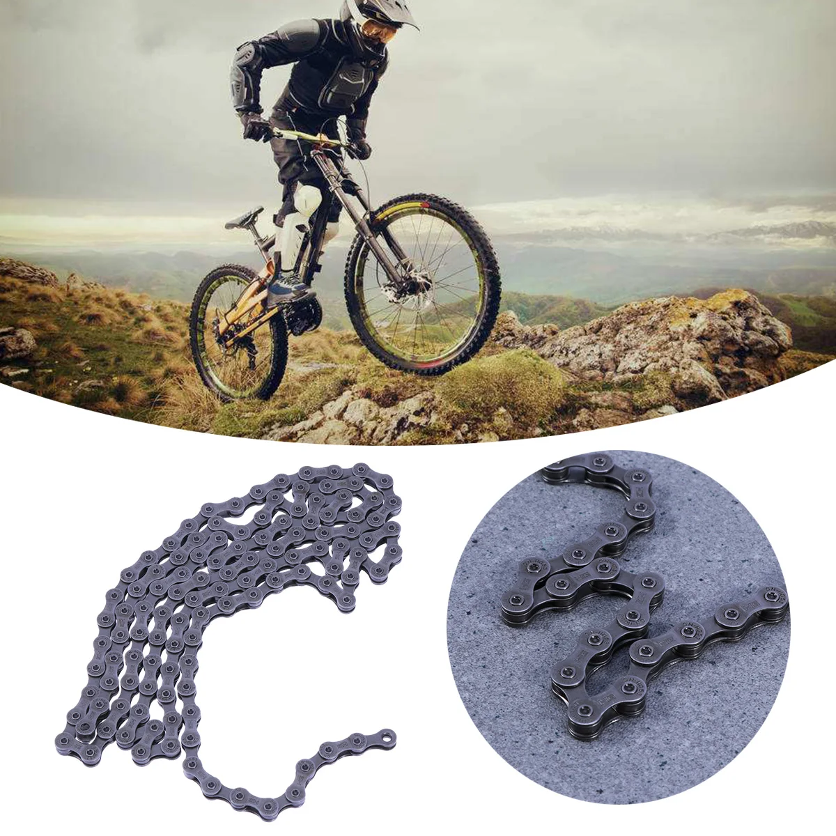

9 chain 9 bike Chain 9 mountain bike chain