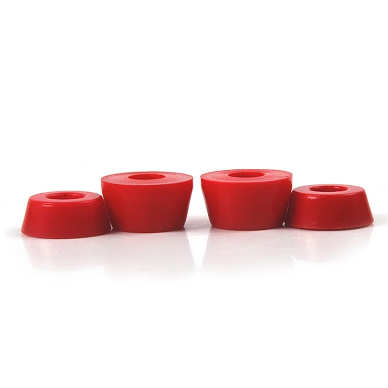 NEW-Skateboard Truck Conical Cylinder Bushings Set With Vertices Hardware For Trucks Outdoor Skateboarding Accessories