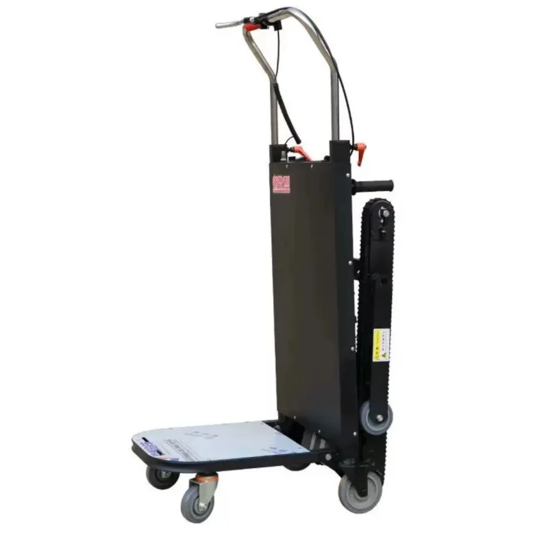 

Rail Type Electric Crawler Foldable Shopping Storage Cart Industrial Stair Climbing Tool
