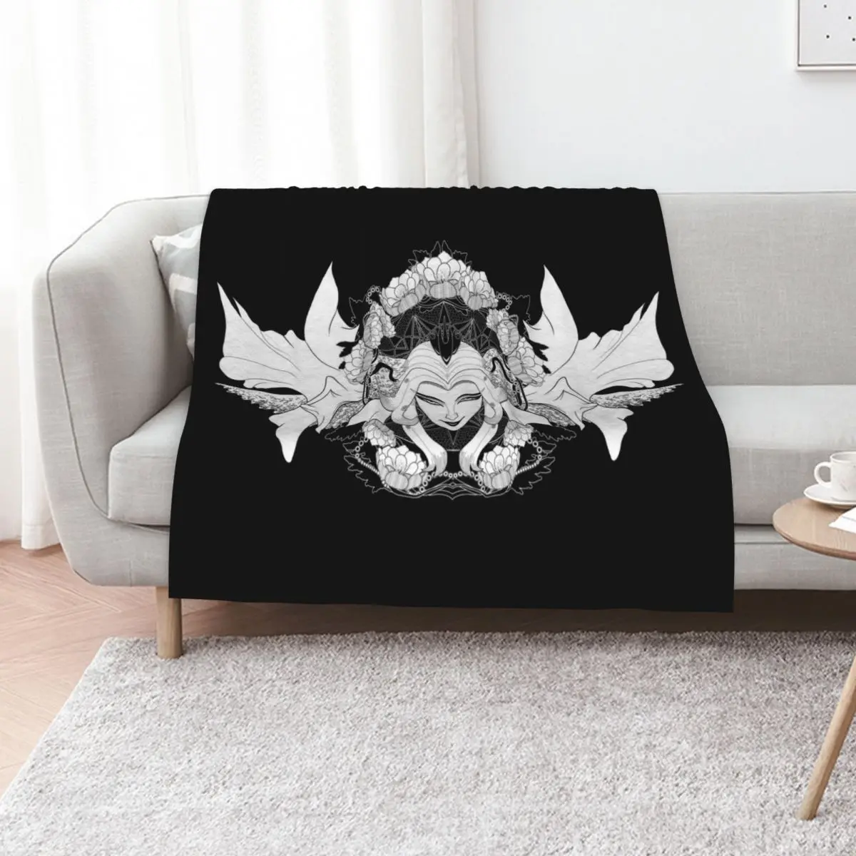 Hydaelyn, Will of the Star - FFXIV - Light Magic Throw Blanket Luxury St Hairy Luxury Summer Soft Plaid Blankets