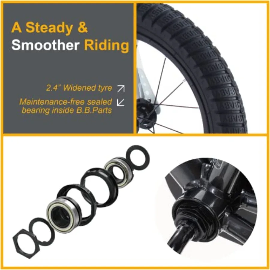 Vélo Freestyle Classic EZ Balance pédale commutable vélo 12 14 16 18 pouces 3-10 ans tout-petit à grand cadre en aluminium léger