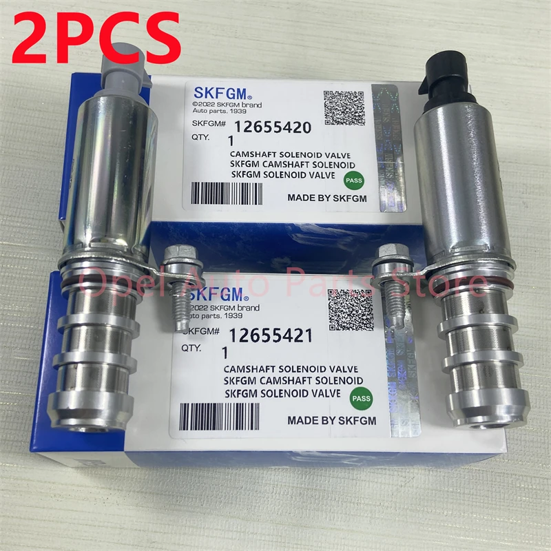 

1 SET Original VVT Valve Variable Control Timing Solenoid For Chevrolet Malibu Captiva Pontiac GMC Opel Antara 12655420 12655421