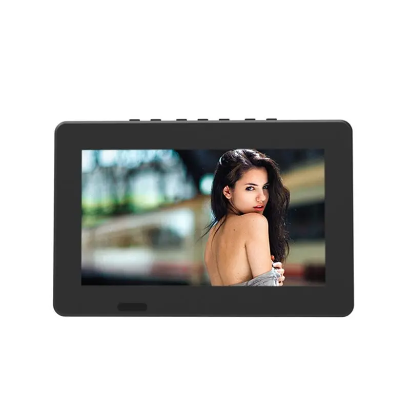 

Built-In Rechargeable Battery 7-Inch ATSC Television Video Player Portable Digital TV Supports 1080P HD LED-ABIU