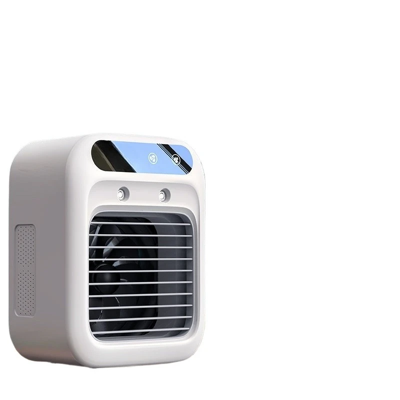For Refrigeration Ice Mist Air Conditioning Fan, Desktop Mobile Mini Cooler, Fan