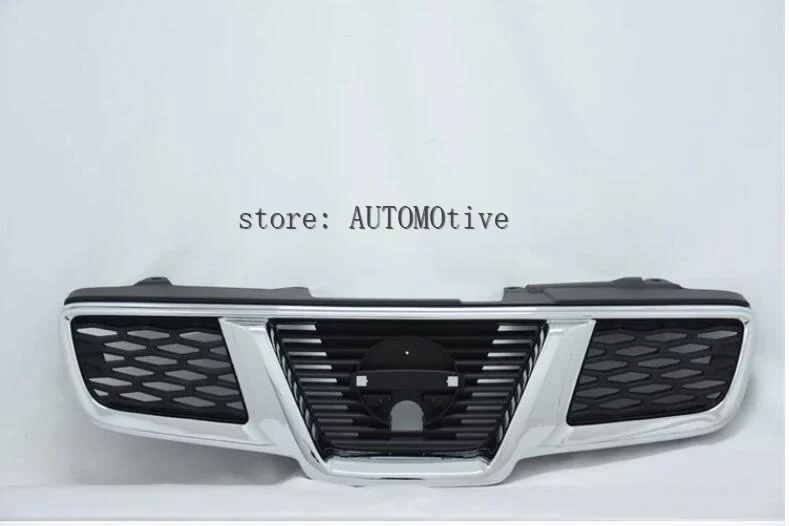 blackABS Chrome Honey Bumper Mesh Grille ,Front Car Grill Grill For Nissan Qashqai J10 2007 2008 2009 2010 2011 2012 2013 2014