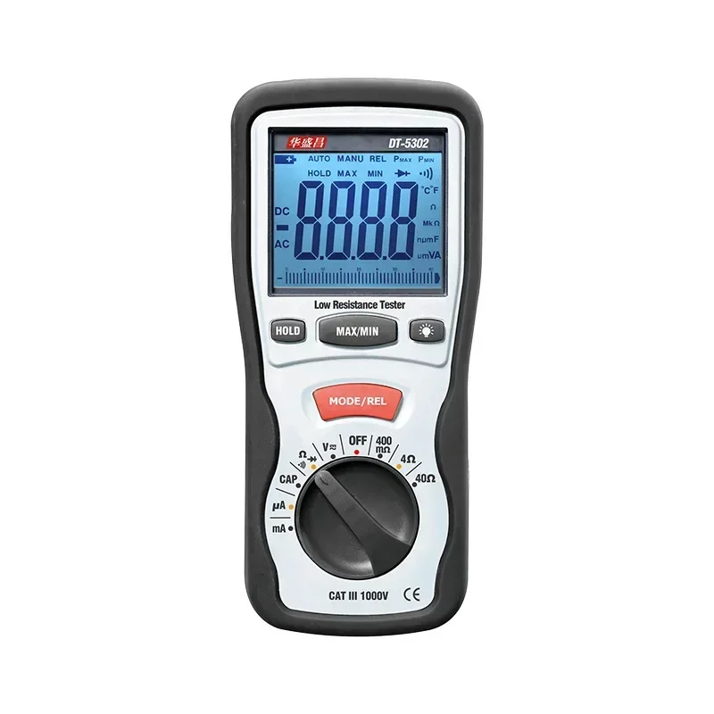 

DT-5302 Digital Insulation Resistance Tester with High Precision Professional Grounding Resistance Four Wire Low Resistance