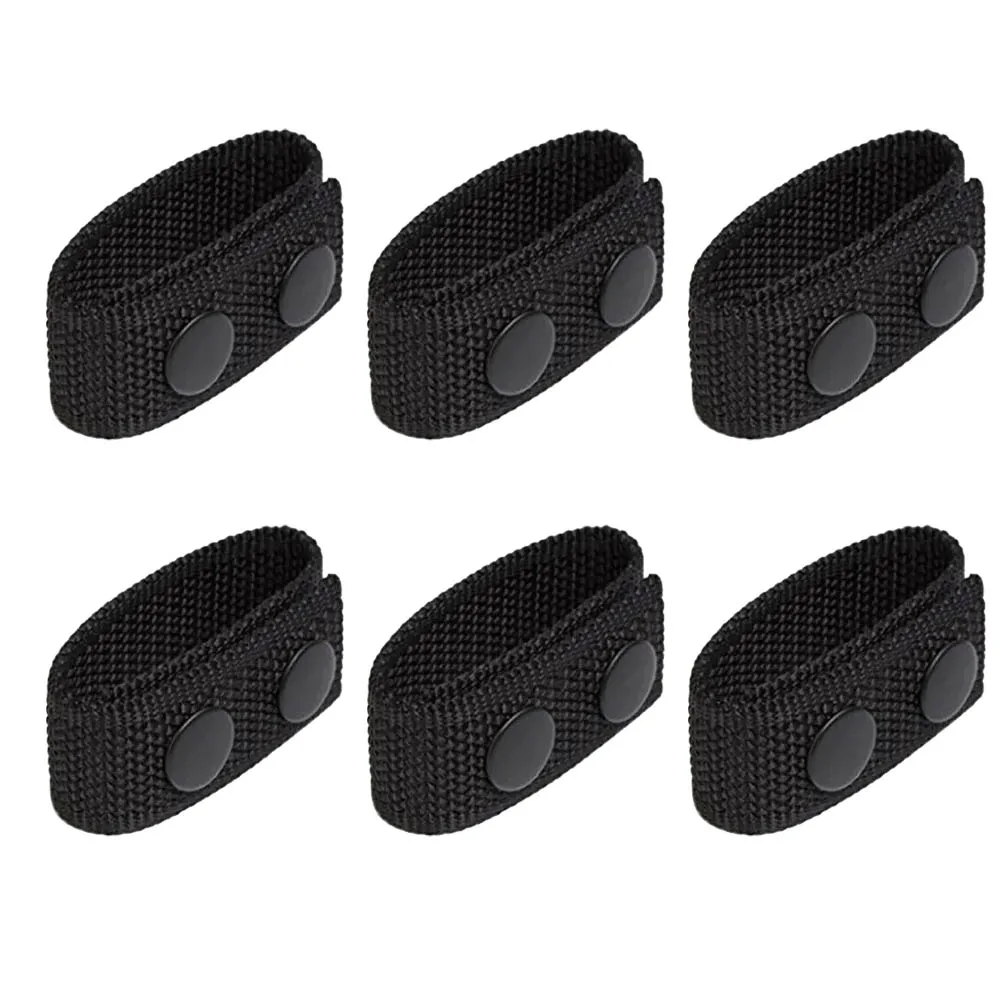 6Pcs Multi Functional Tactical Belt Double Nylon Buckle Portable Belts Accessory Equipment Outdoor Sports Accessory Fixed Buckle