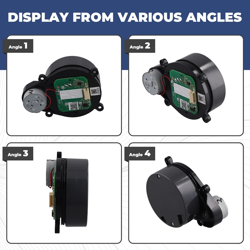 Abudレーザー距離センサーldsアクセサリー、Roborock s7 pro、s7 maxv、q5、q7、q7 max、s8、s8 plus、s8 pro