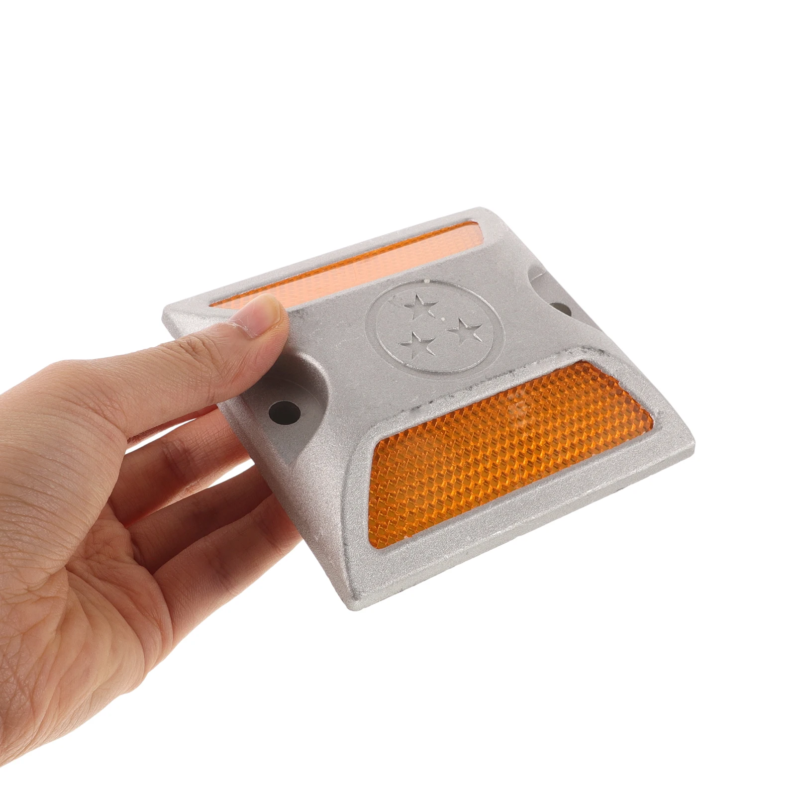 Road Marker Reliable Plastic Reflective Driveway Marker Night Visibility Road Studs Safety Guide Highway Reflectors