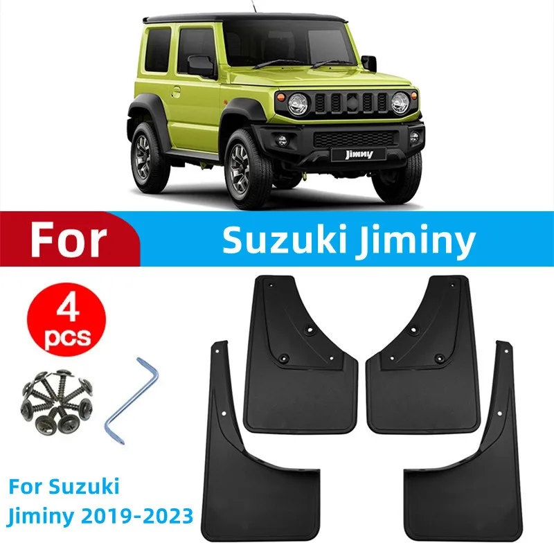 Mudguards For Suzuki Jiminy Mud Flaps 2019 2020 2021 2022 2023 Splash Guards Wheels Fender MudFlaps Front Rear Car Accessories