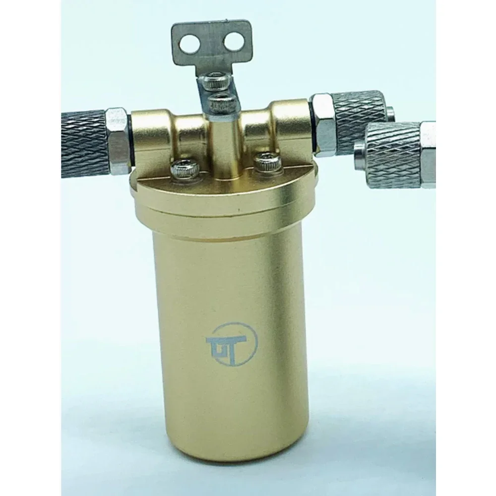 JDModel Mini Hydrauliköl Metallfilter mit feinem Sieb für RC Tamiya Bagger Bulldozer Loader LKW Teile Rc Zubehör – Detail 13