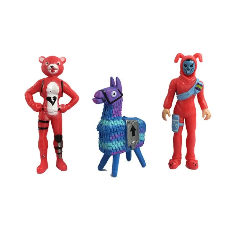 12 pz/set Fortnite Gioco Action Figure Anime Cartoon PVC Modello Giocattolo Bambola Kawaii Decorazione Della Stanza Cosplay Figurin Regalo Di Compleanno Per Bambini
