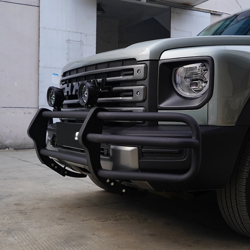 Haval Raptor Front Bumper Modification Bull Bar Anti-Collision Protection Racing Bar Off-Road Modification Non-Destructive Insta