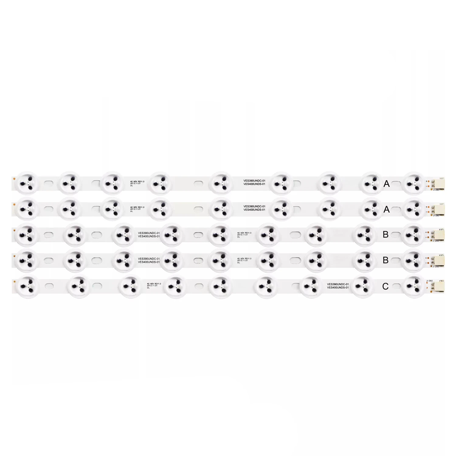 LED Backlight For VES390UNDC-01 VES390UNDA-01 VES400UNDS-01 VES400UNDS-02 VES400UNDS-03 Innotek 39FHD-C NDV REV0.2 40 NDV REV1.0