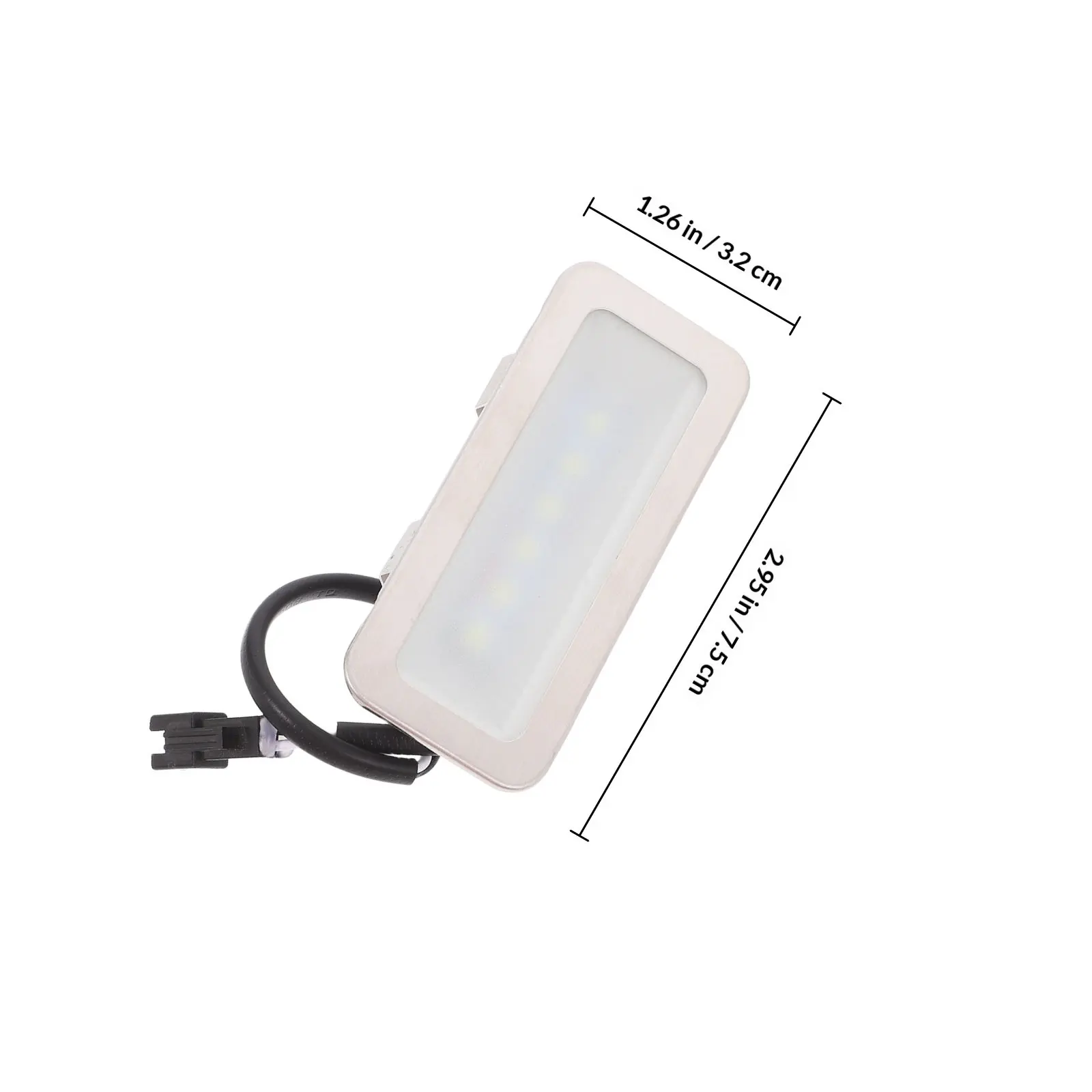 LED Range Hood Light Bulb Rectangle Cooker Hood Lamp 12V High Brightness Low Voltage Replacement for Kitchen Stove Oven Fixture