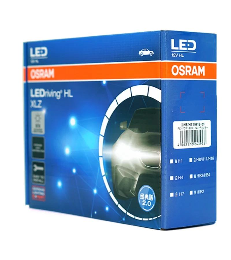 

OSRAM LEDriving Classic 2.0 12 В 25 Вт 6000 К Яркость увеличенная 50% светодиодная лампа