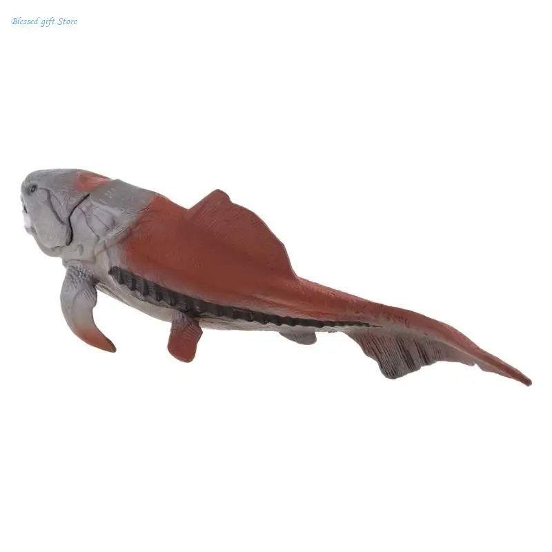 Figurine d'action scientifique poisson réaliste pour enfants/adultes, fournitures anti-Stress, jouet amusant en PVC avec fin