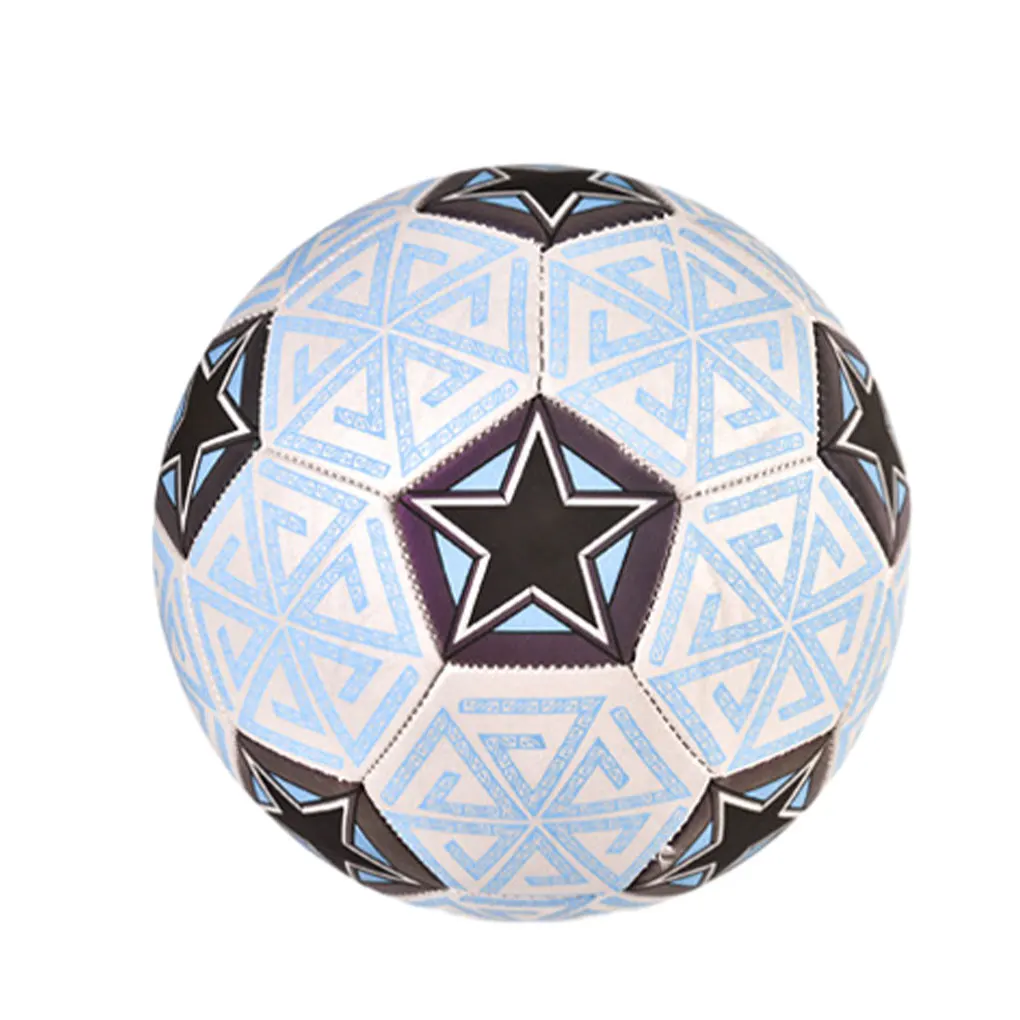 PU Leather Luminous Glowing Soccer Ball Professional Soccer Ball Standard Size 5 4 Football Competition Soccer  Pressure Proof