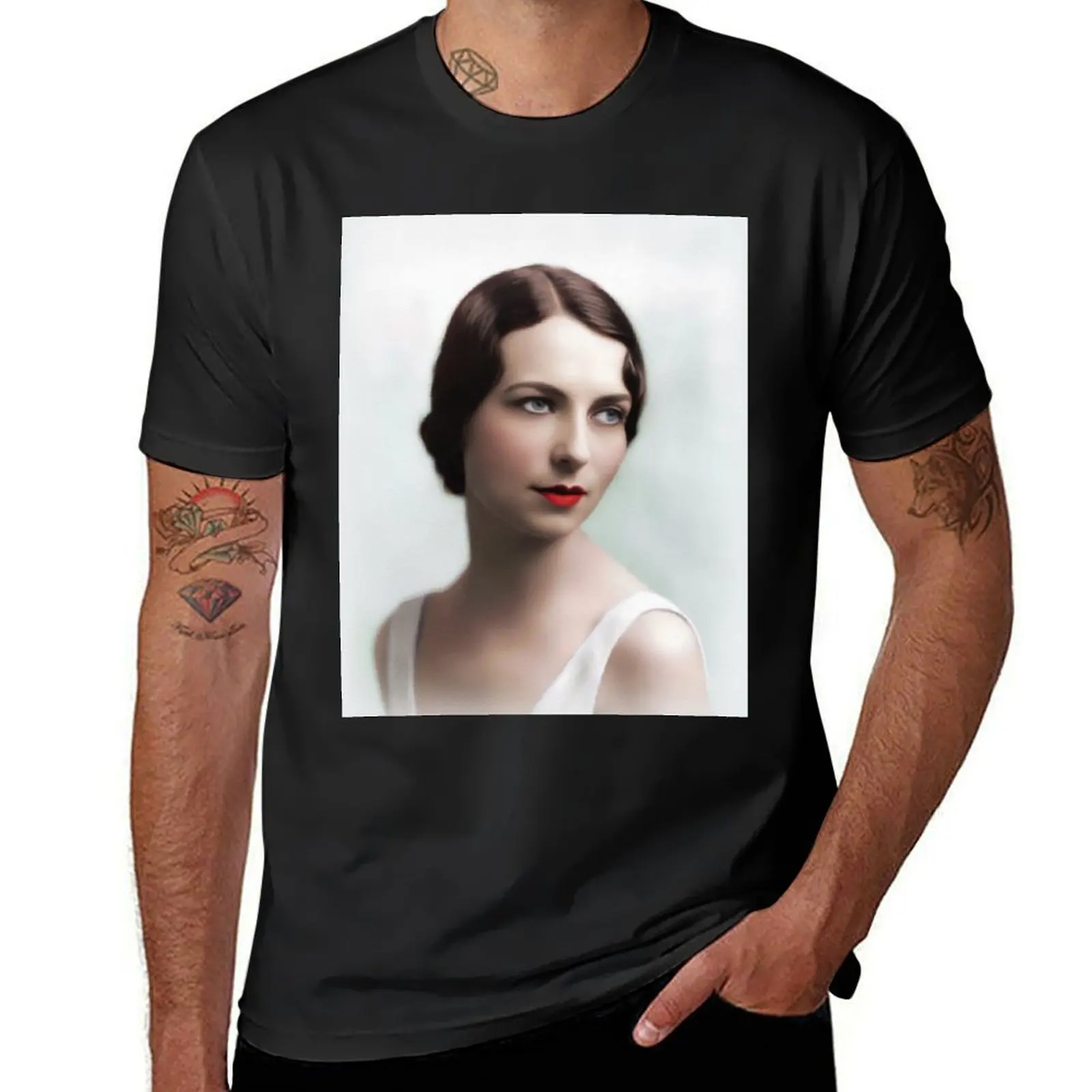 Agnes Moorehead, Vintage Actress T-Shirt aesthetic clothes boys whites mens graphic t-shirts funny