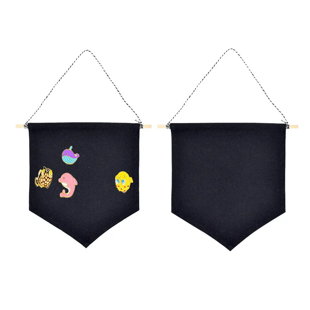 

Набор из 2 прочных настенных держателей для значков, пинов, баджей, пуговиц, коллекционных предметов, органайзер для хранения, декор для дома