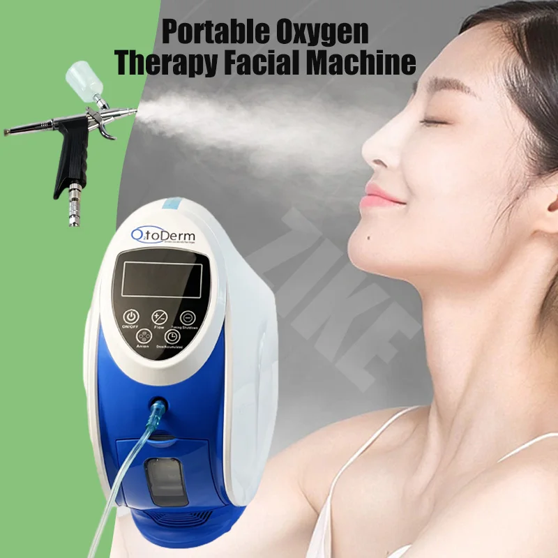 O2toDerm 95% pur oxygène O2toderm oxygène masque Facial dôme thérapie Infusion d'oxygène Machine faciale avec dôme O2toderm