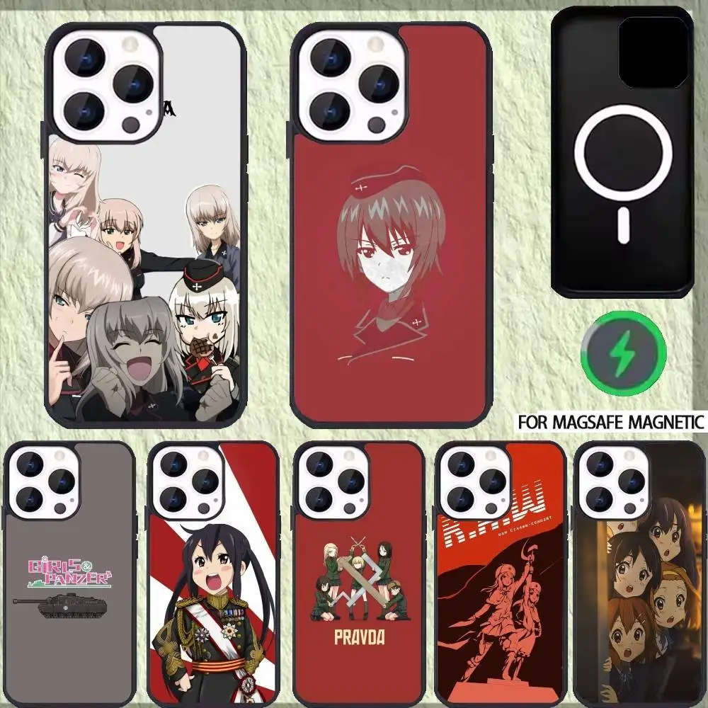 

G-GIRLS U-Und P-PANZER Phone Case For iPhone 17,16,15,14,13,12,Plus,Pro,Max for Magsafe Magnetic Wireless Charging