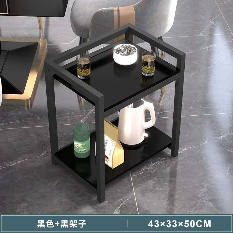 Double Layer Small Side Table Tea Table Tea Rack Chess And Card Room Special Shelf For Card Play Tea Table