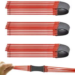 5PCS Card Ball Rubber Bands Large Slingshot Special Leather Bands Outdoor High Elasticity Tubular Rubber Bands