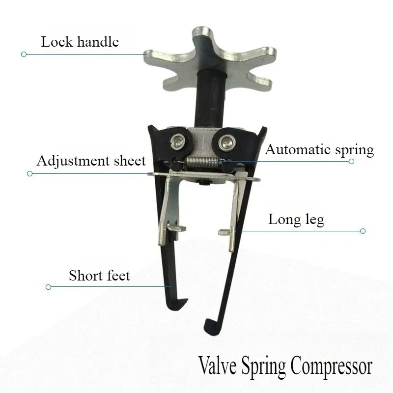 Picture 6: Valve Spring Compressor Professional Remove Valve Spring Keeper Tool Auto Engine Overhead Valve Removal Tool for Car Repair