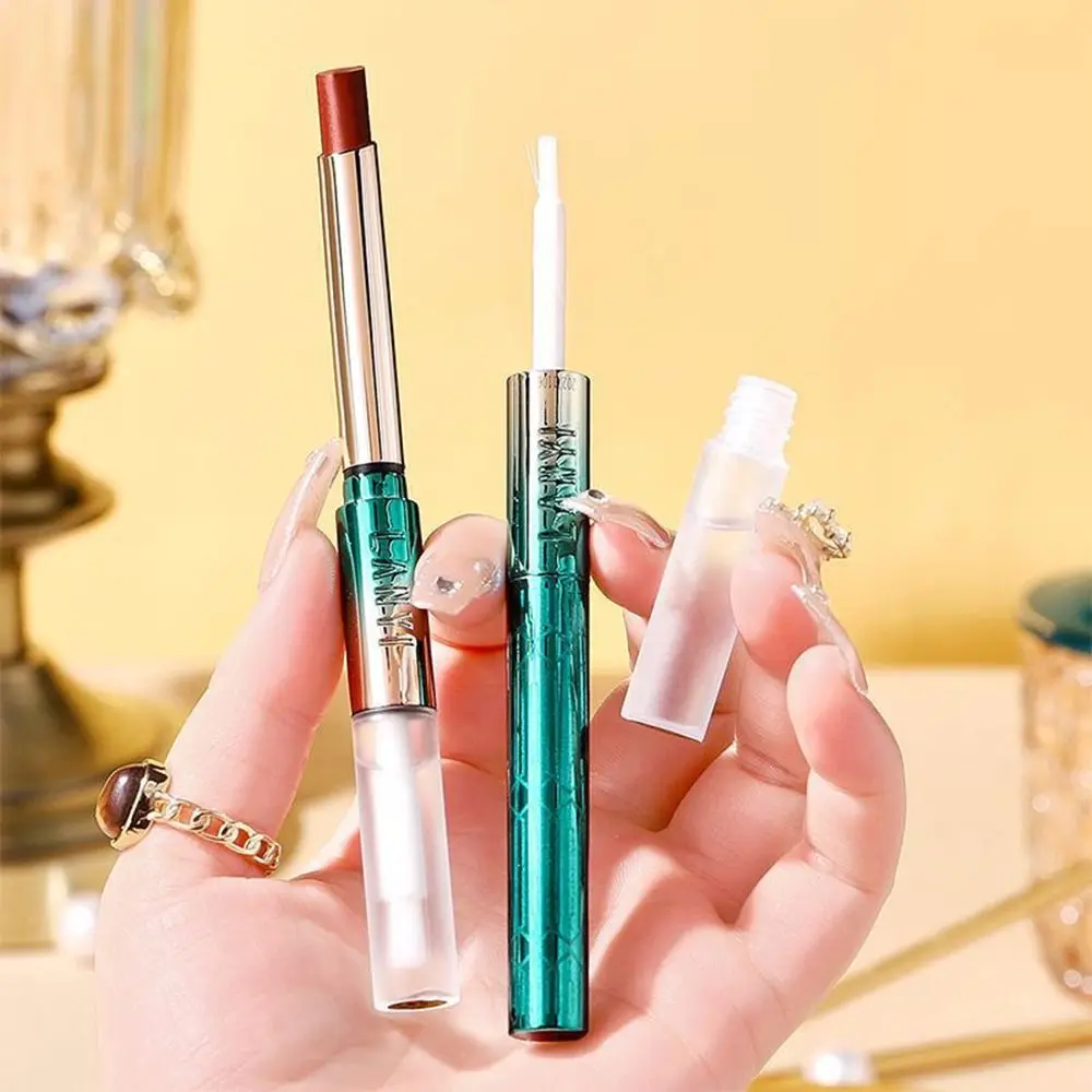 Modny 2w1 wodny szminka-krem do ust przeciw wysuszaniu, wodoodporny, wielofunkcyjny, nawilżający błyszczyk do ust, pielęgnacja ust