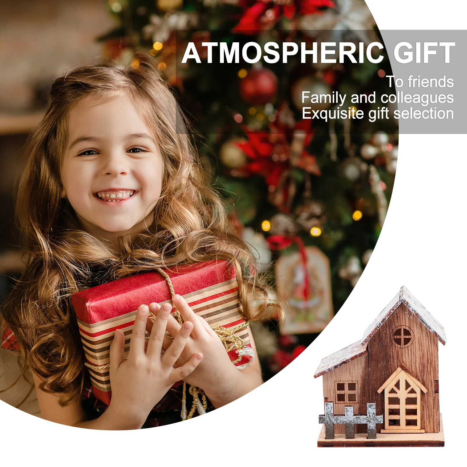 

Xmas Wooden Ornament LED Lighted Premium Quality Perfect for Any Occasion Wooden Ornament Xmas Decoration