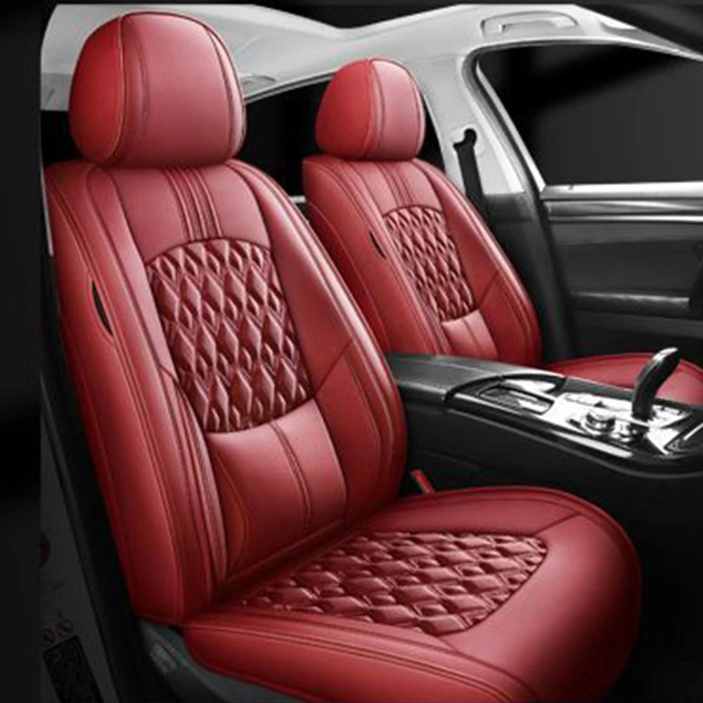 Leather Car Seat Covers For Lexus GX400 GS300 GS350 RX270 RX350 RX330 RX200T Front Rear Cushion Universal Interior Accessories