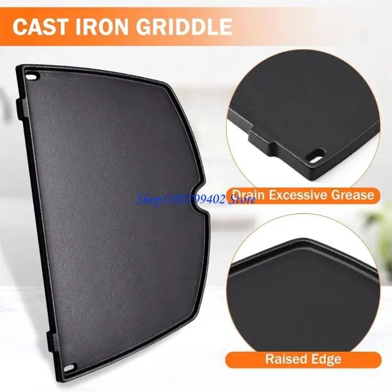 547F Metal Grilling Plate Baking Sheet Roasting Pan Perfect for Uniform Heat Conductions Suitable for Home and Commercial Use