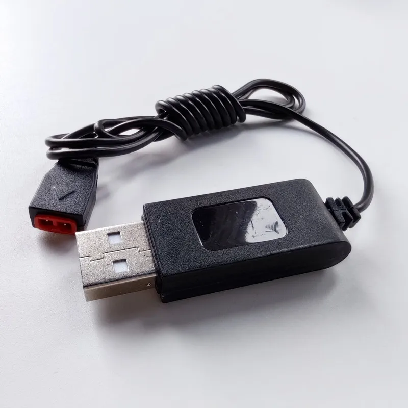 SYMA X5HW X5UW X21 X26 3.7V Bateria Carregador USB Cabo Linha Plug Para X5A-1 X5HC RC Quadcopter Drones