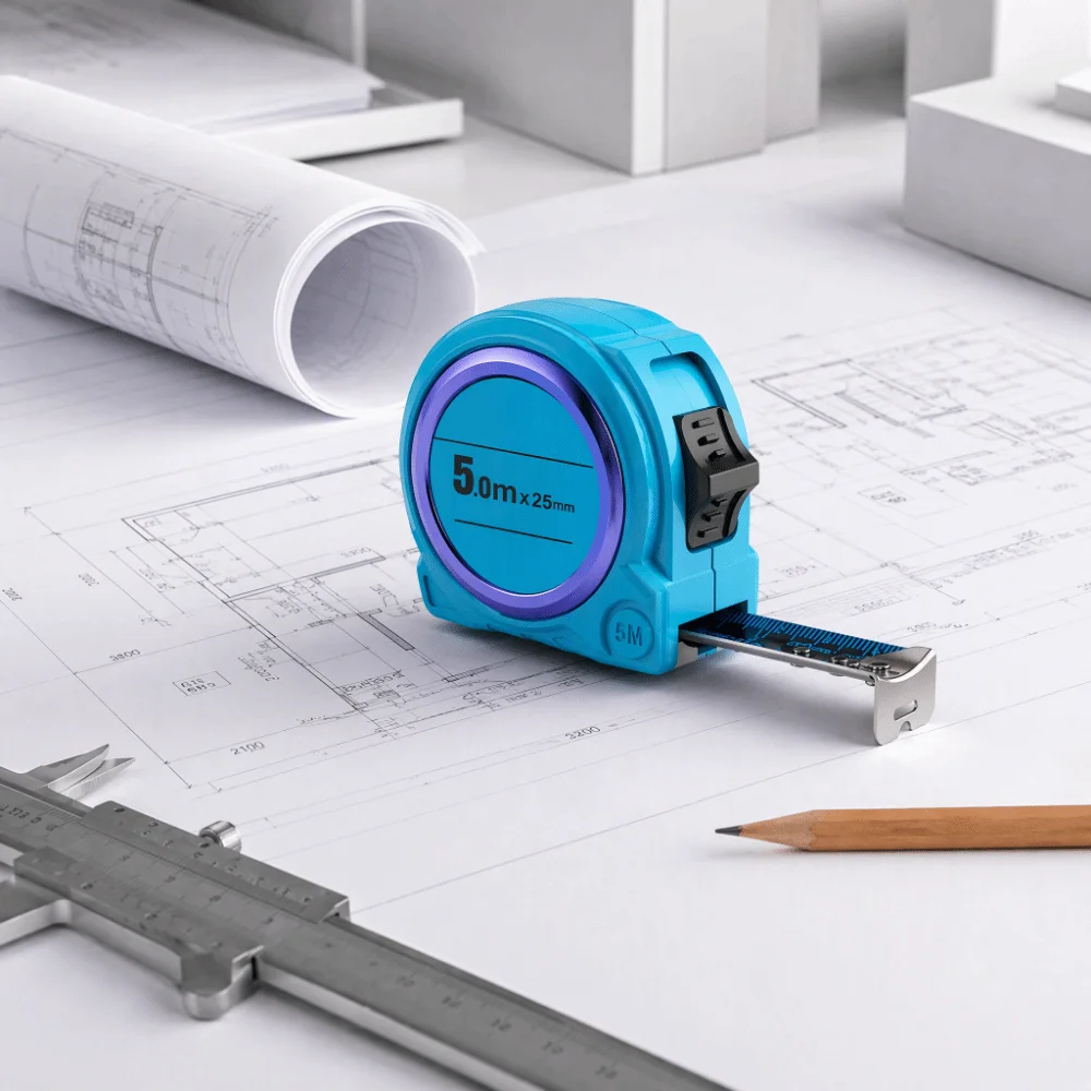 5M /10M Heavy-Duty Steel Tape Measure 32mm Wide Thickened Tape Measure Metric Imperial Dual Scale Retractable Measuring Tape