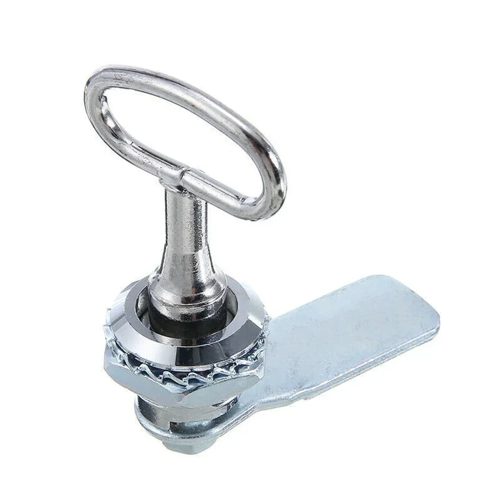 Iron Gas Electric Meter Cam Lock And Key Kit For Door Cabinet Box Latch  Triangle Lock Gas Meter Lock Key Kit